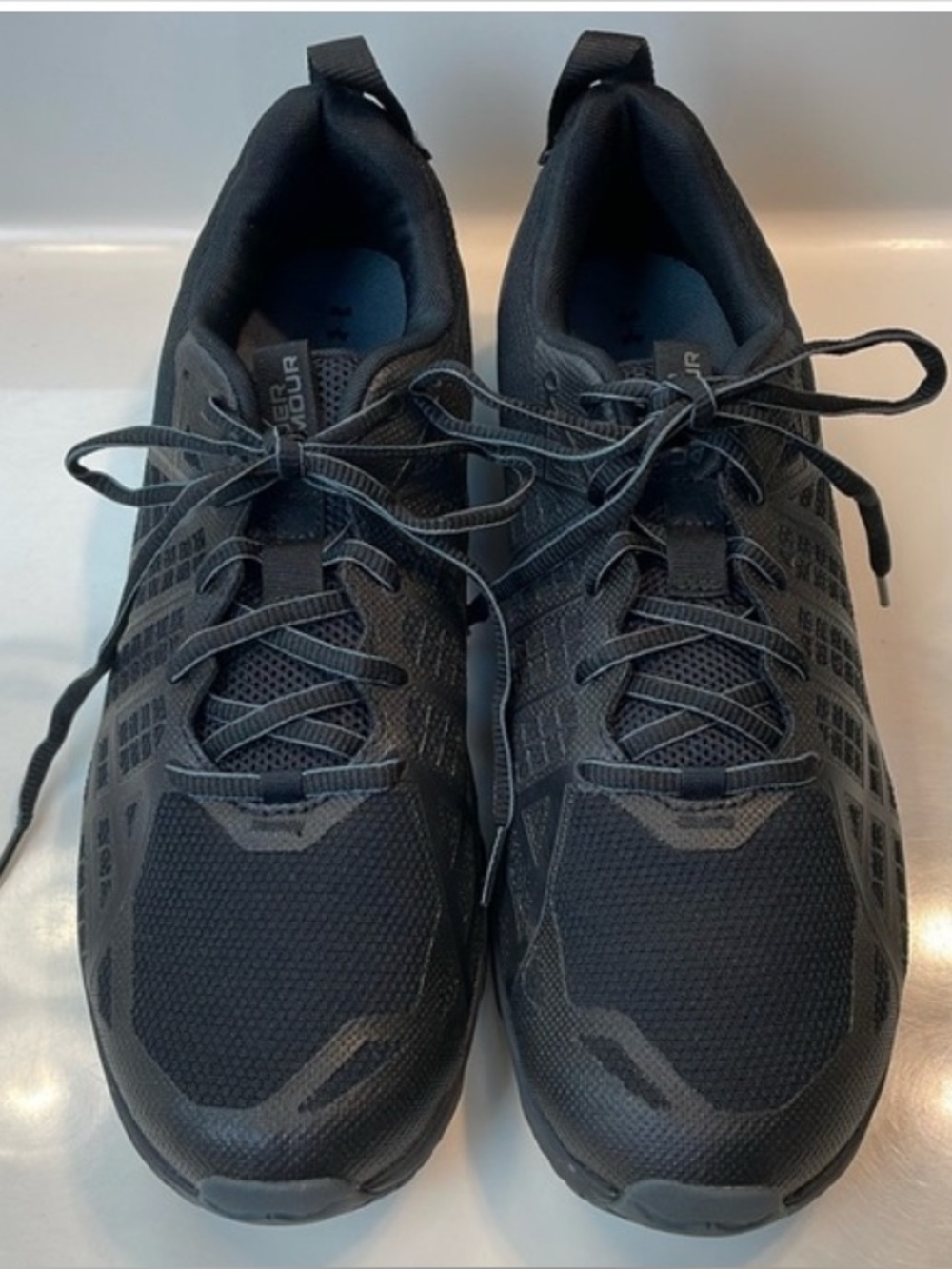 Under Armour Micro G Men's Black Performance Training Sneakers Size 12.5 USA